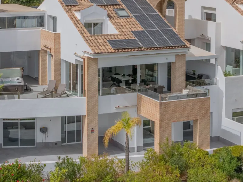= A Modern Villa with Exceptional Views and Next-Level Comfort =