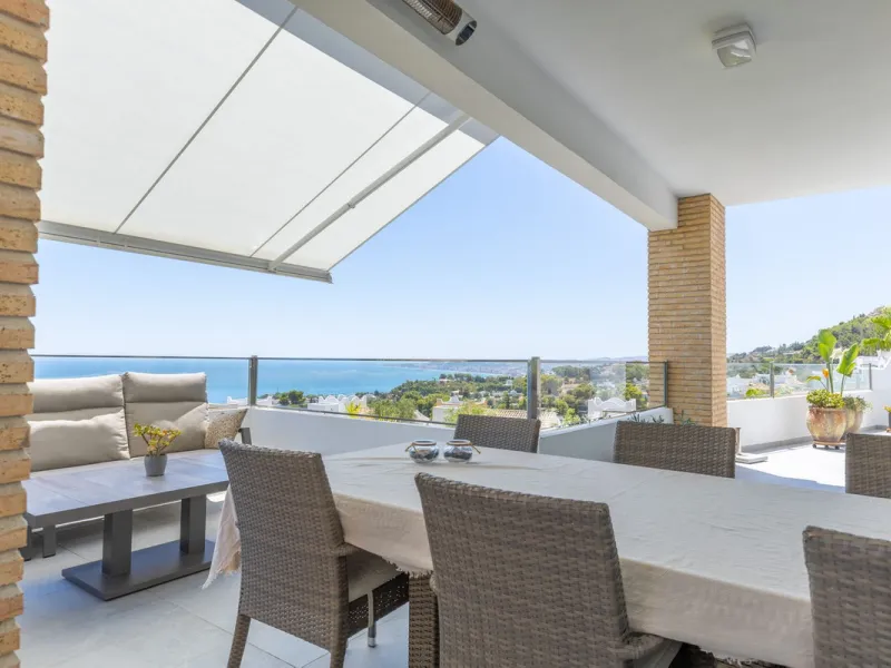 = A Modern Villa with Exceptional Views and Next-Level Comfort =