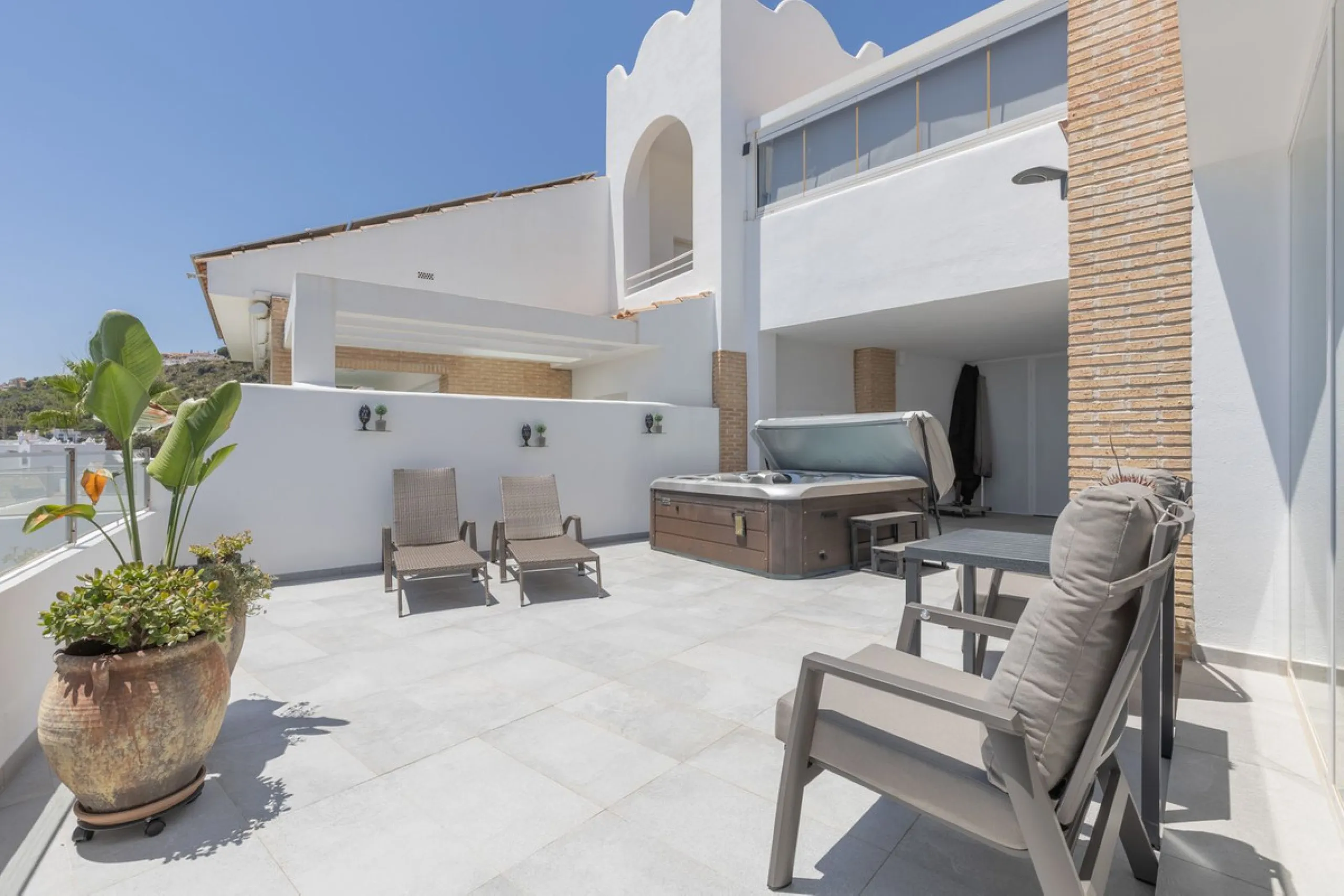 = A Modern Villa with Exceptional Views and Next-Level Comfort =