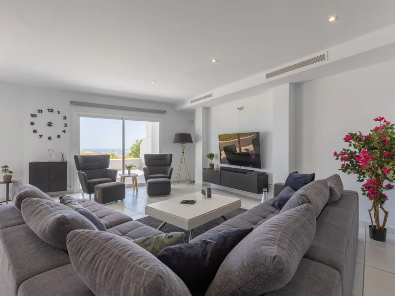 = A Modern Villa with Exceptional Views and Next-Level Comfort =