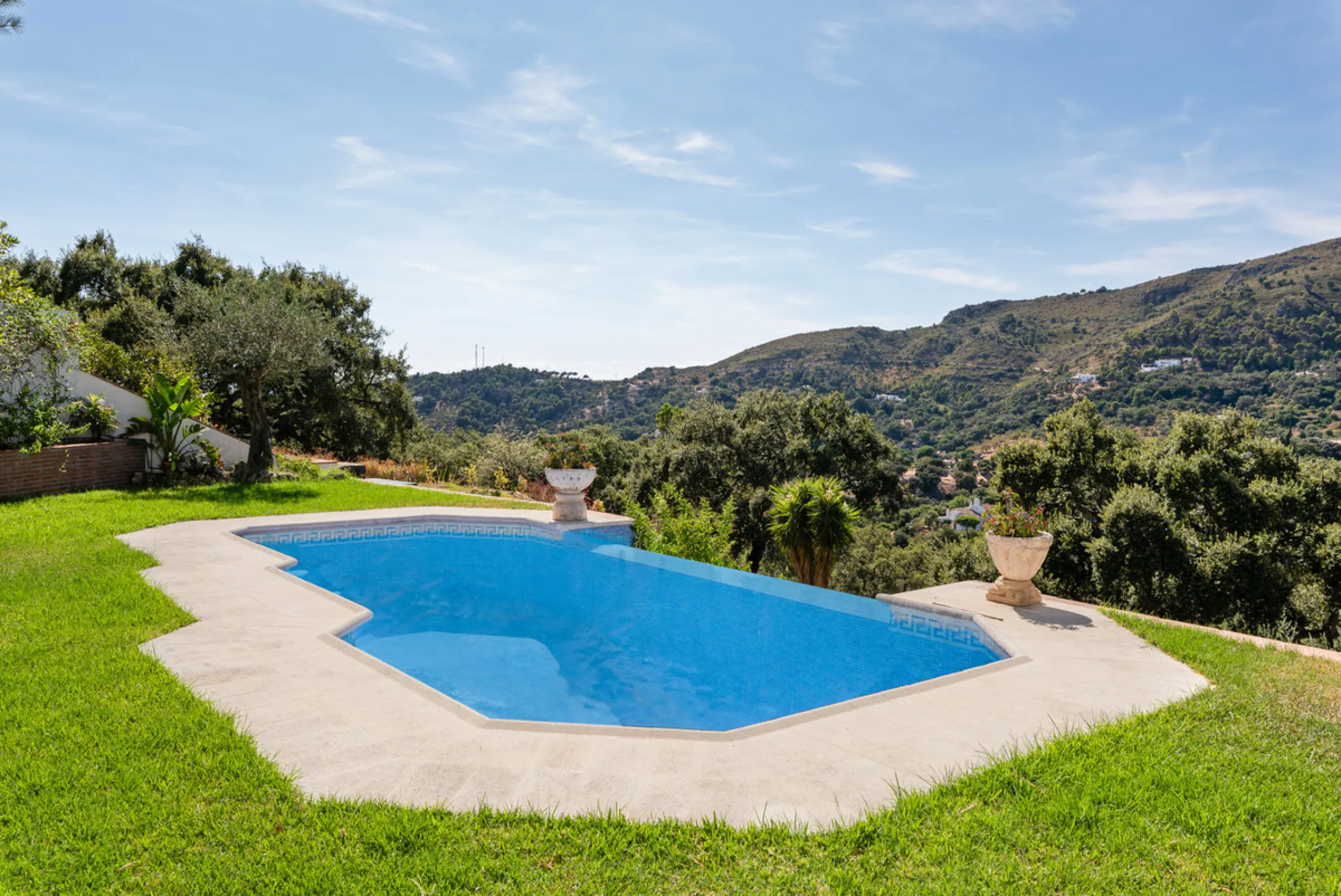Impressive villa in the hills of Casares with space, privacy and incredible views.