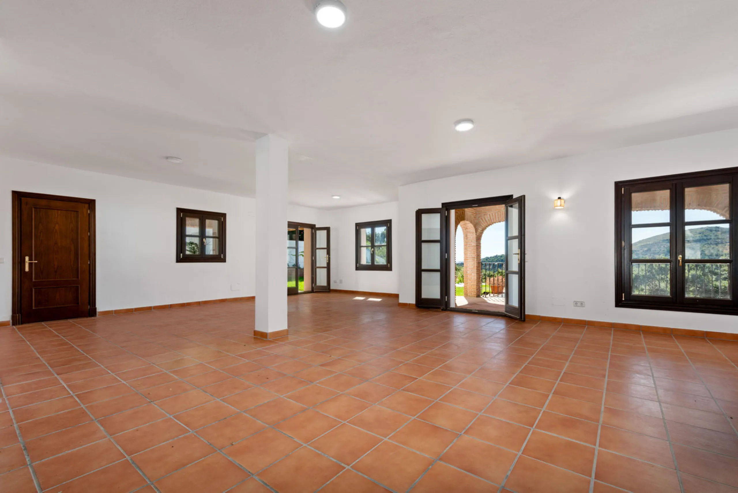 Impressive villa in the hills of Casares with space, privacy and incredible views.