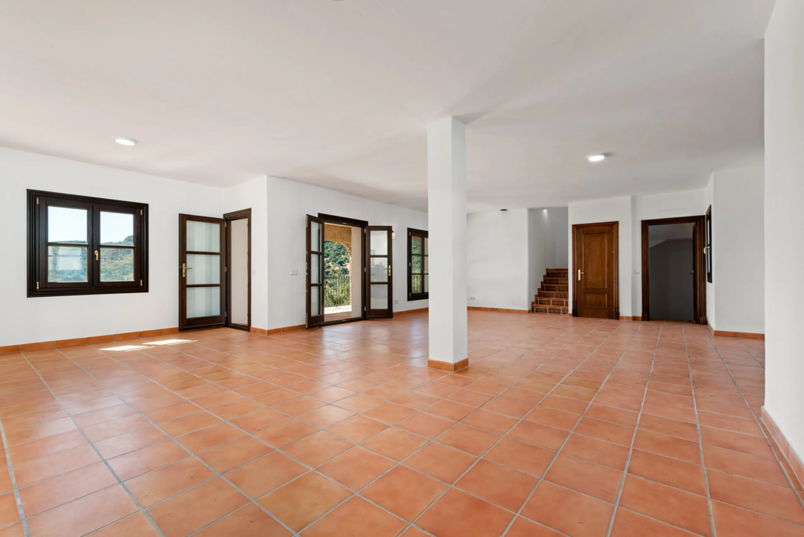 Impressive villa in the hills of Casares with space, privacy and incredible views.