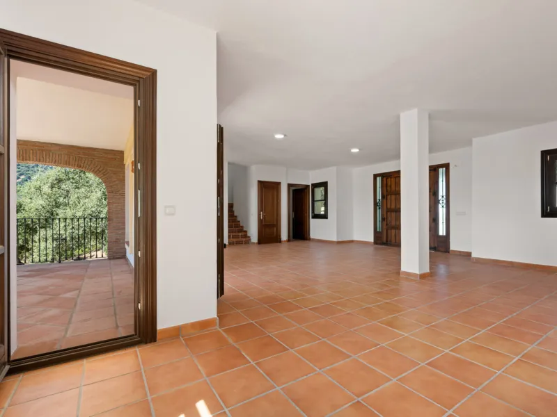 Impressive villa in the hills of Casares with space, privacy and incredible views.