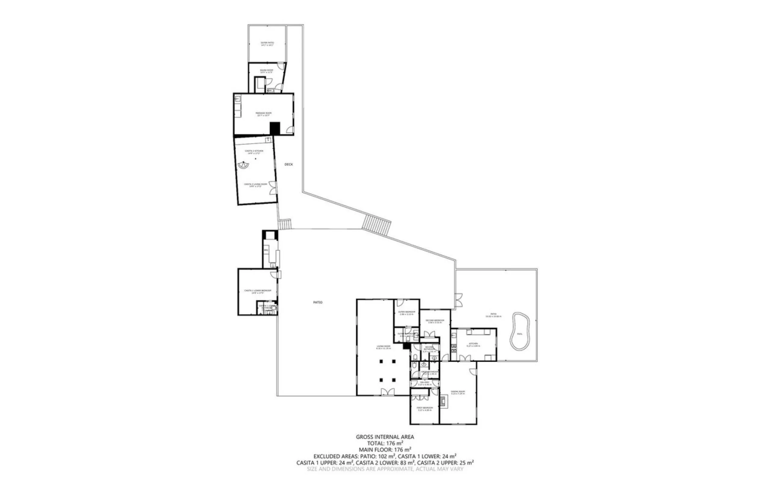 House - Finca - Cortijo в продаже в Málaga, Málaga. В доме 6 спален и 6 ванных комнат. Площадь дома 524 м². Площадь участка 106000 м²