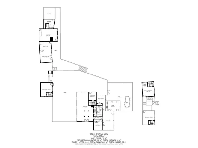 House - Finca - Cortijo в продаже в Málaga, Málaga. В доме 6 спален и 6 ванных комнат. Площадь дома 524 м². Площадь участка 106000 м²