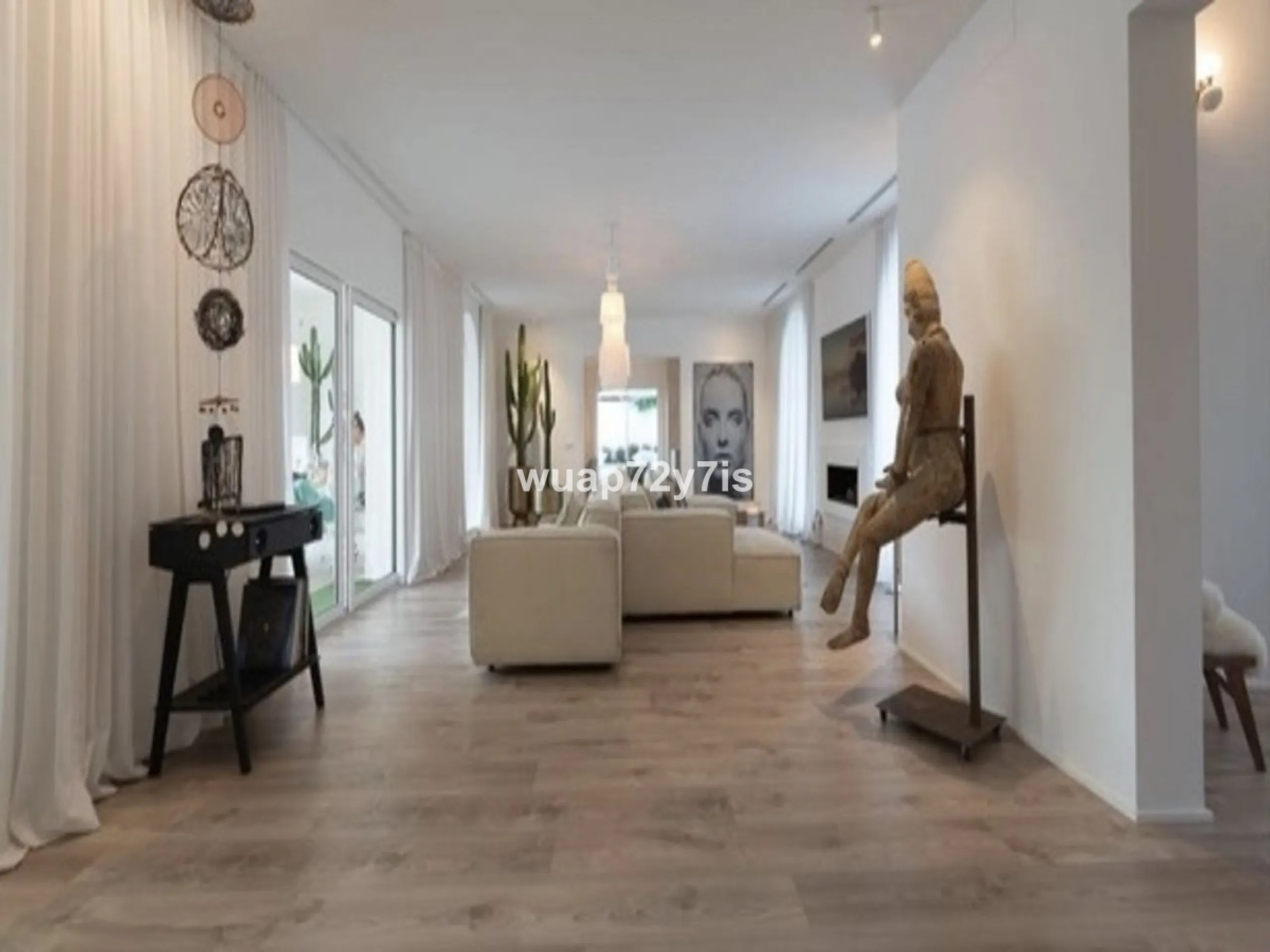 Frontline Golf Villa with Mexico–Tulum Inspired Design in Guadalmina Alta