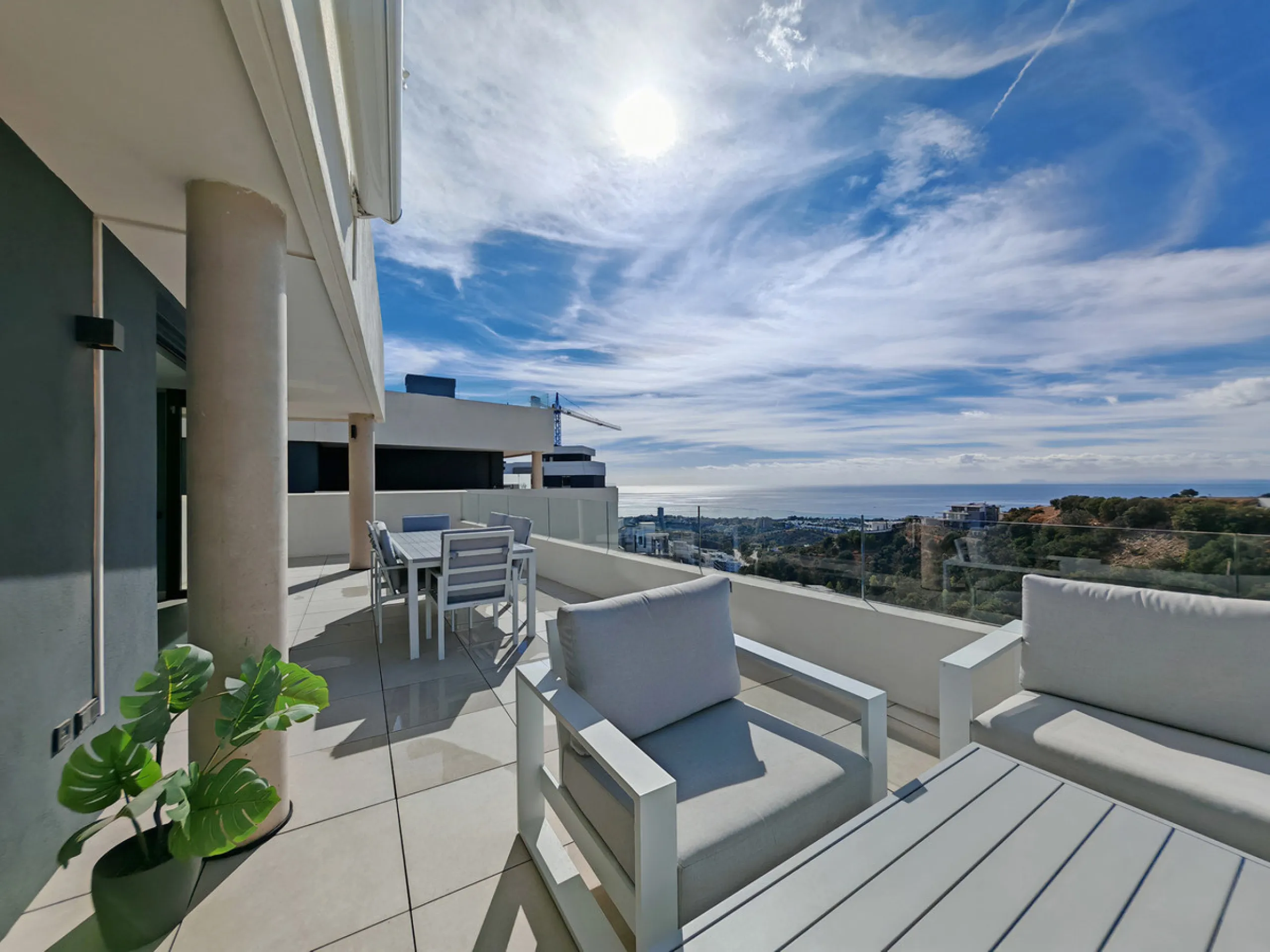 REDUCED TO 1.295.000 € - PREVIOUS PRICE 1.400.000 €  Duplex Penthouse for sale in Los Altos de los Monteros, Marbella with 3 bedrooms, 3 bathrooms, 2 en suite bathrooms and with orientation south, with communal swimming pool, private garage (2 parking spa