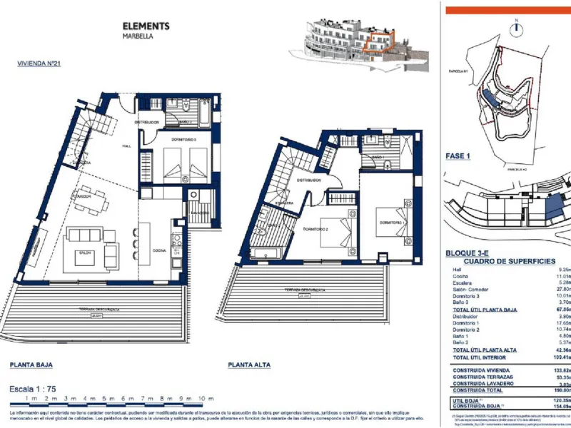 STUNNING penthouse duplex in the beautiful, newly built modern complex, located in Elements, Altos de Marbella, just a 7-minute drive from alluring beaches and the Marbella arch, and an additional 5-minute drive to La Cañada and the charming Marbella Old 