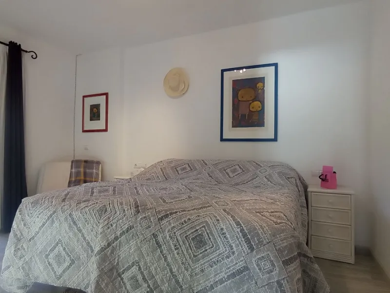 Stunning terraces with sea and mountain views. Over 60 square meters of covered and uncovered terraces. Immaculate two-story penthouse. Built-in interior staircase provides access to the upper level. The ground floor comprises two bedrooms and two full ba