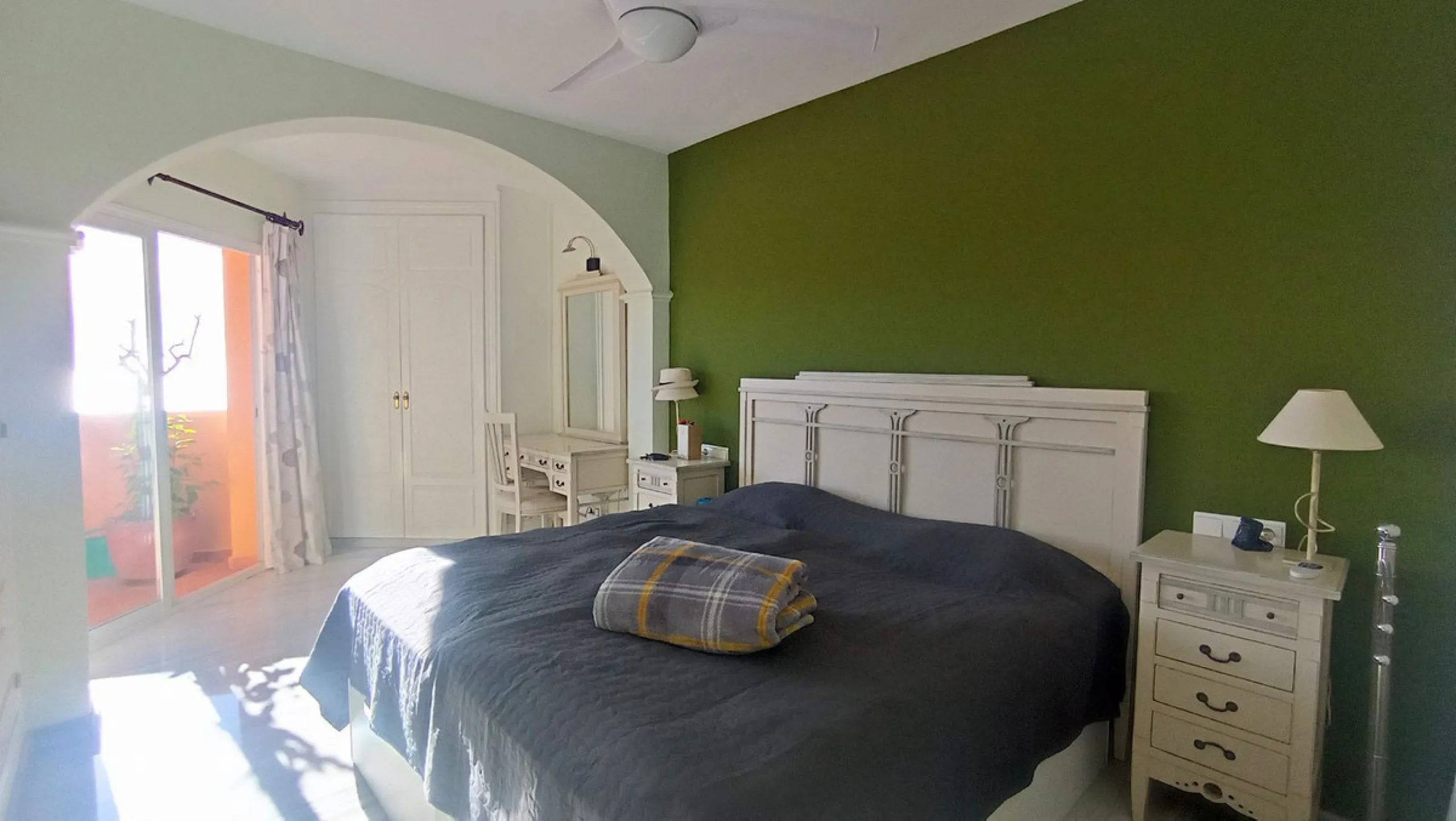 Stunning terraces with sea and mountain views. Over 60 square meters of covered and uncovered terraces. Immaculate two-story penthouse. Built-in interior staircase provides access to the upper level. The ground floor comprises two bedrooms and two full ba
