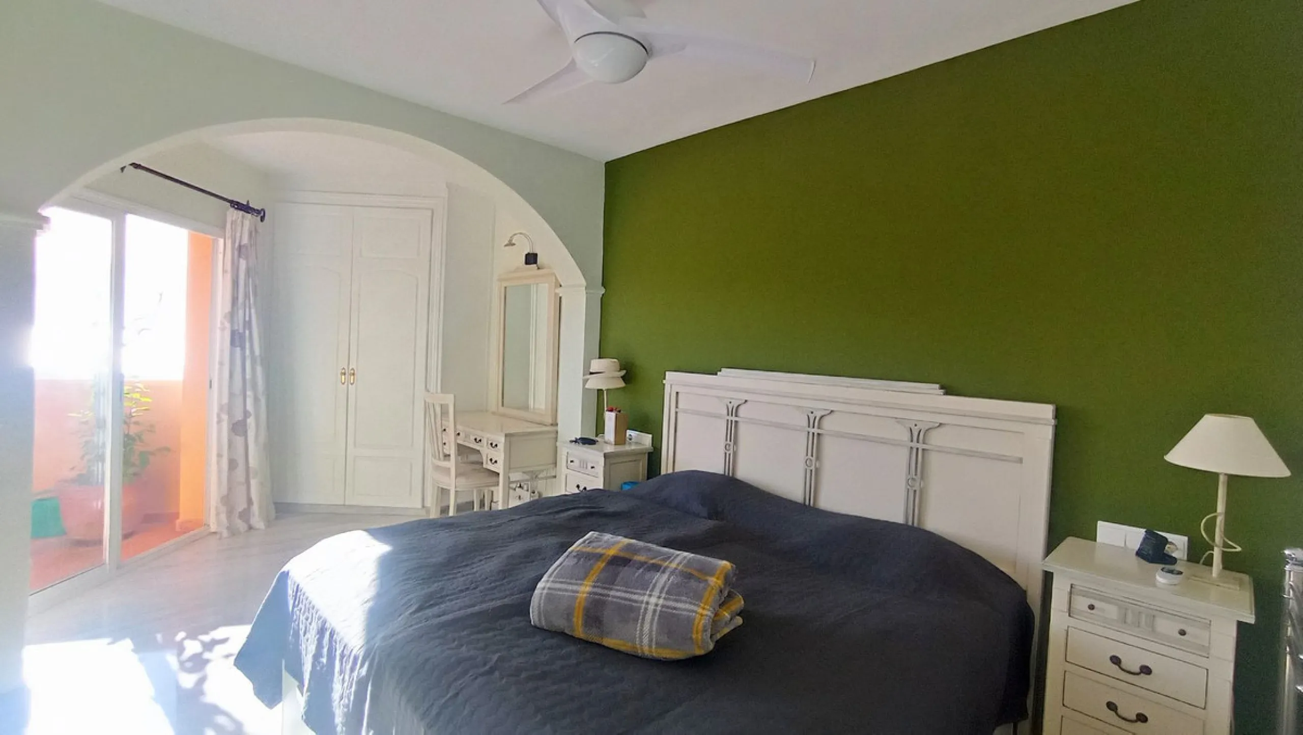 Stunning terraces with sea and mountain views. Over 60 square meters of covered and uncovered terraces. Immaculate two-story penthouse. Built-in interior staircase provides access to the upper level. The ground floor comprises two bedrooms and two full ba