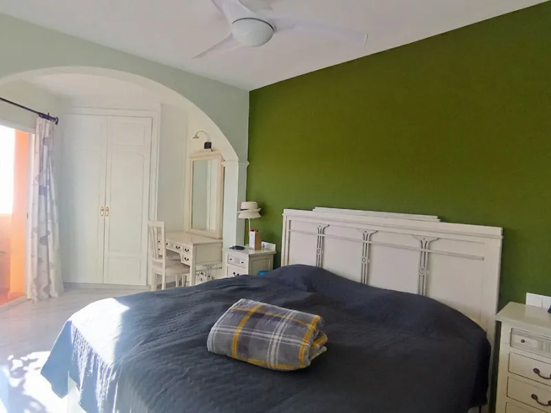 Stunning terraces with sea and mountain views. Over 60 square meters of covered and uncovered terraces. Immaculate two-story penthouse. Built-in interior staircase provides access to the upper level. The ground floor comprises two bedrooms and two full ba