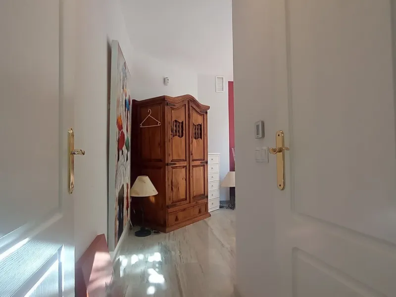 Stunning terraces with sea and mountain views. Over 60 square meters of covered and uncovered terraces. Immaculate two-story penthouse. Built-in interior staircase provides access to the upper level. The ground floor comprises two bedrooms and two full ba