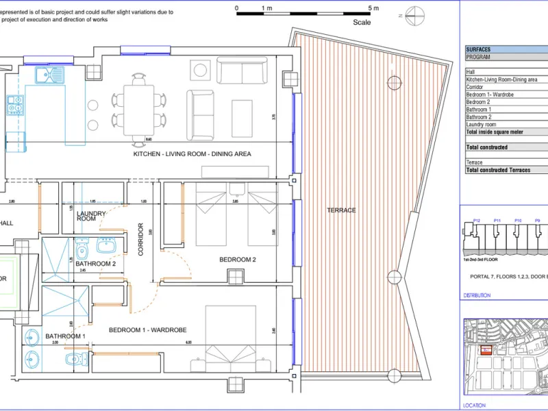 Apartment - Middle Floor Apartment в продаже в Mijas, Málaga. В доме 2 спален и 2 ванных комнат. Площадь дома 115 м²