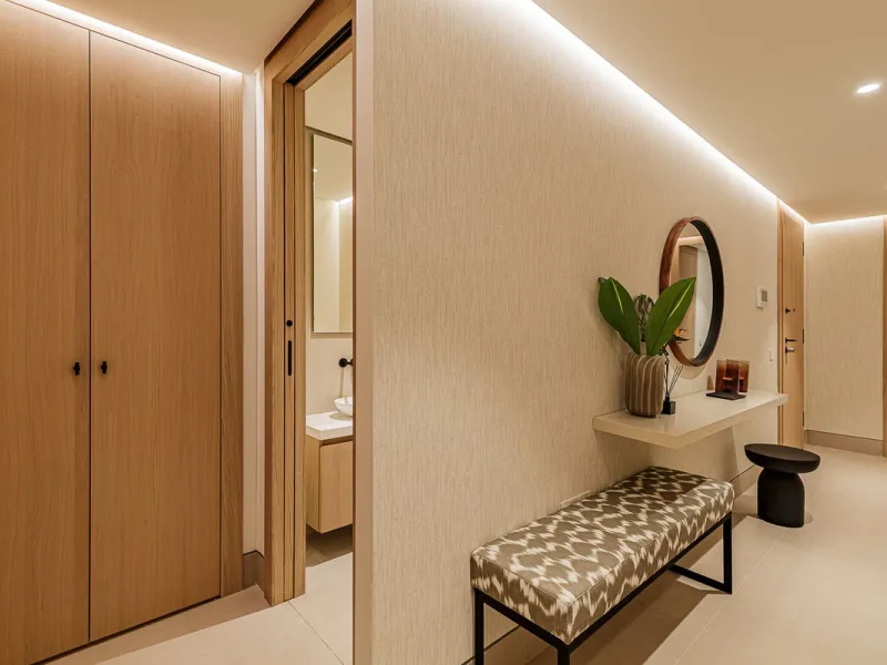 This brand new apartment is located on the 15th floor of the emblematic Málaga Towers, recently finished.
