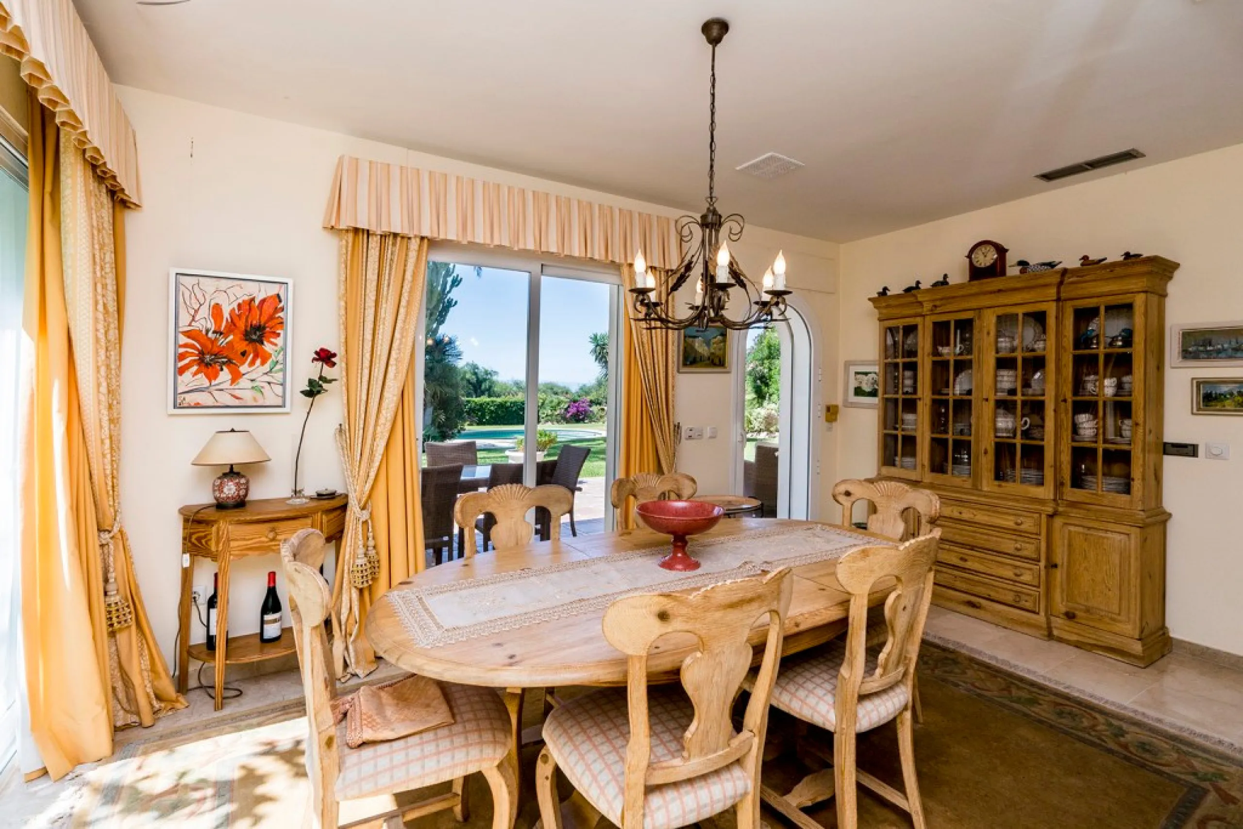 This remarkable beachfront villa, located adjacent to the renowned Nikki Beach in Elviria, East Marbella, offers an unparalleled living experience. Spread across two levels, the villa features four spacious bedrooms, each with its own en-suite bathroom, a