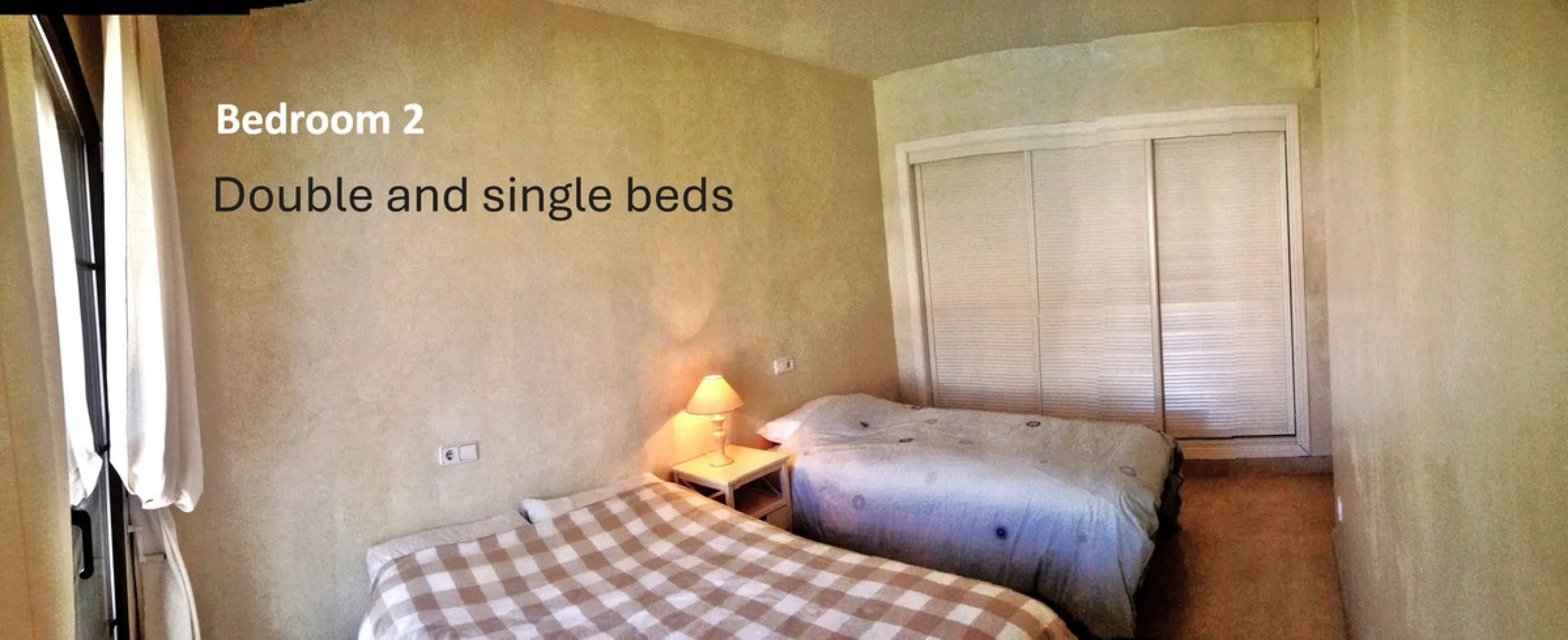 A fantastic 3 bedroom apartment capable of accommodating up to 8 people
