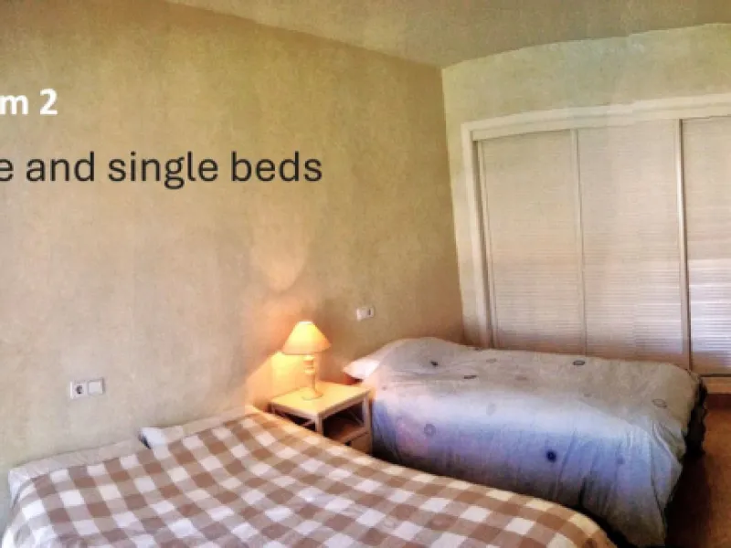A fantastic 3 bedroom apartment capable of accommodating up to 8 people