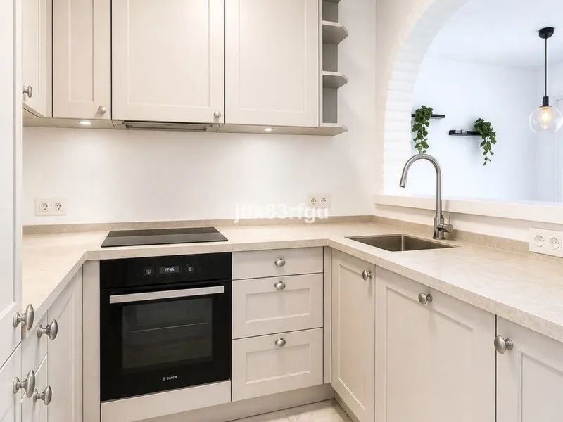 This renovated frontline-golf apartment in La Siesta de Mijas Golf offers a practical layout and a comfortable setting with direct views over the course. Renovated for €50,000  and sold fully furnished, it is ready to use immediately - either as a home or