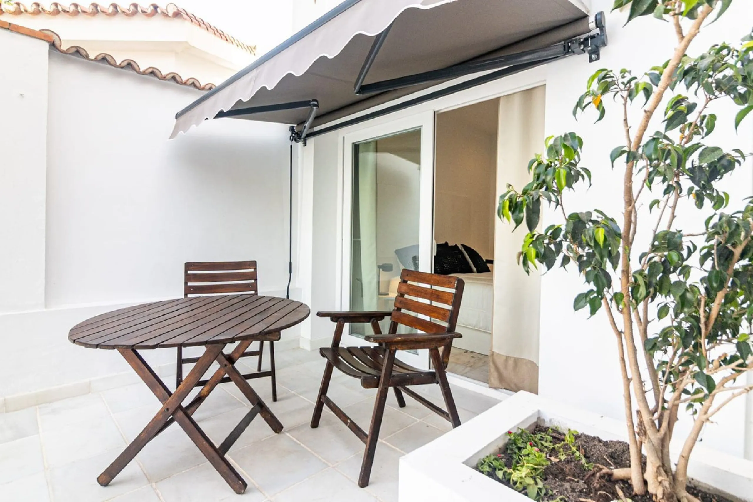 If you like to live right next to the beach in a quiet area of independent villas this is a perfect place for you.