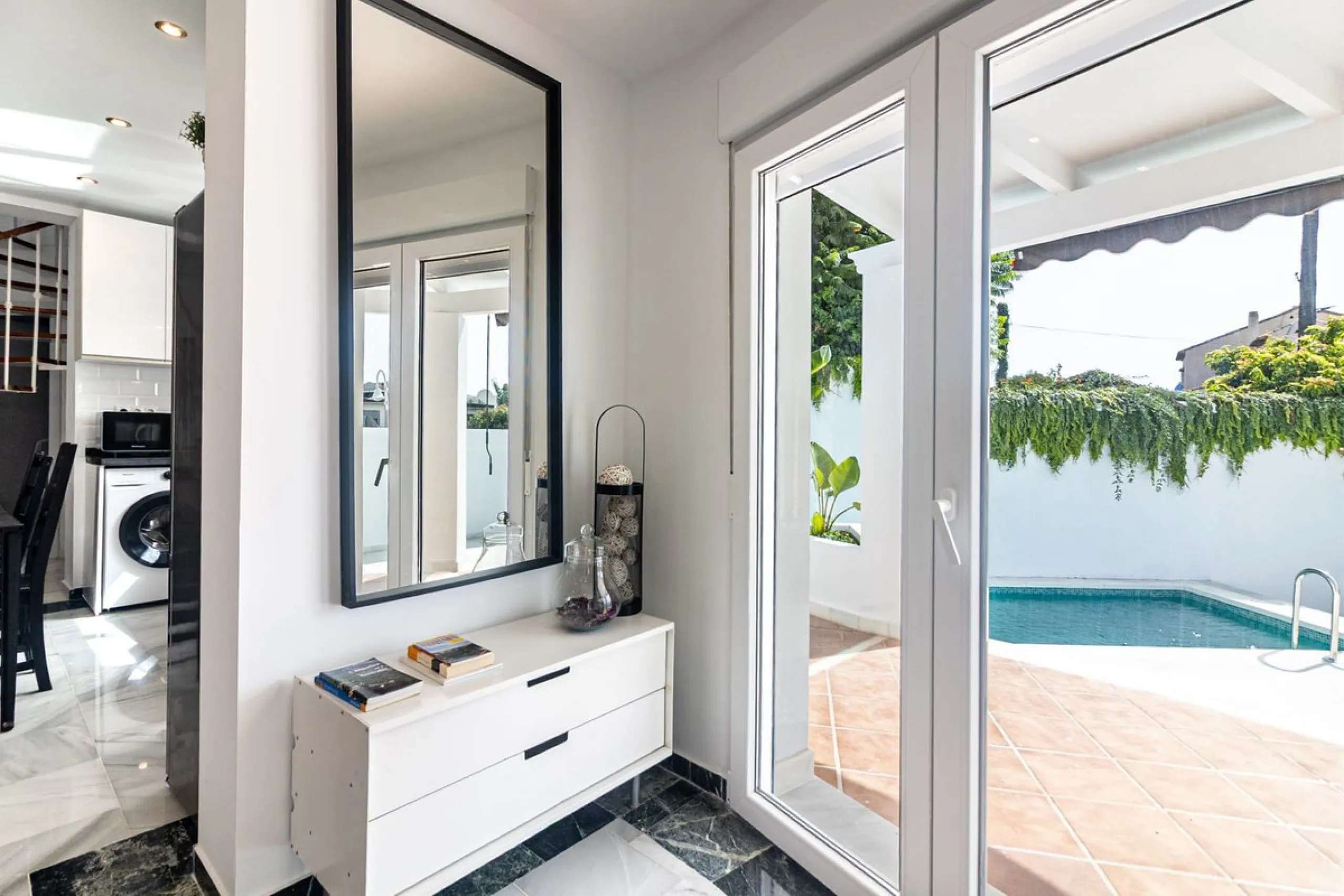 If you like to live right next to the beach in a quiet area of independent villas this is a perfect place for you.