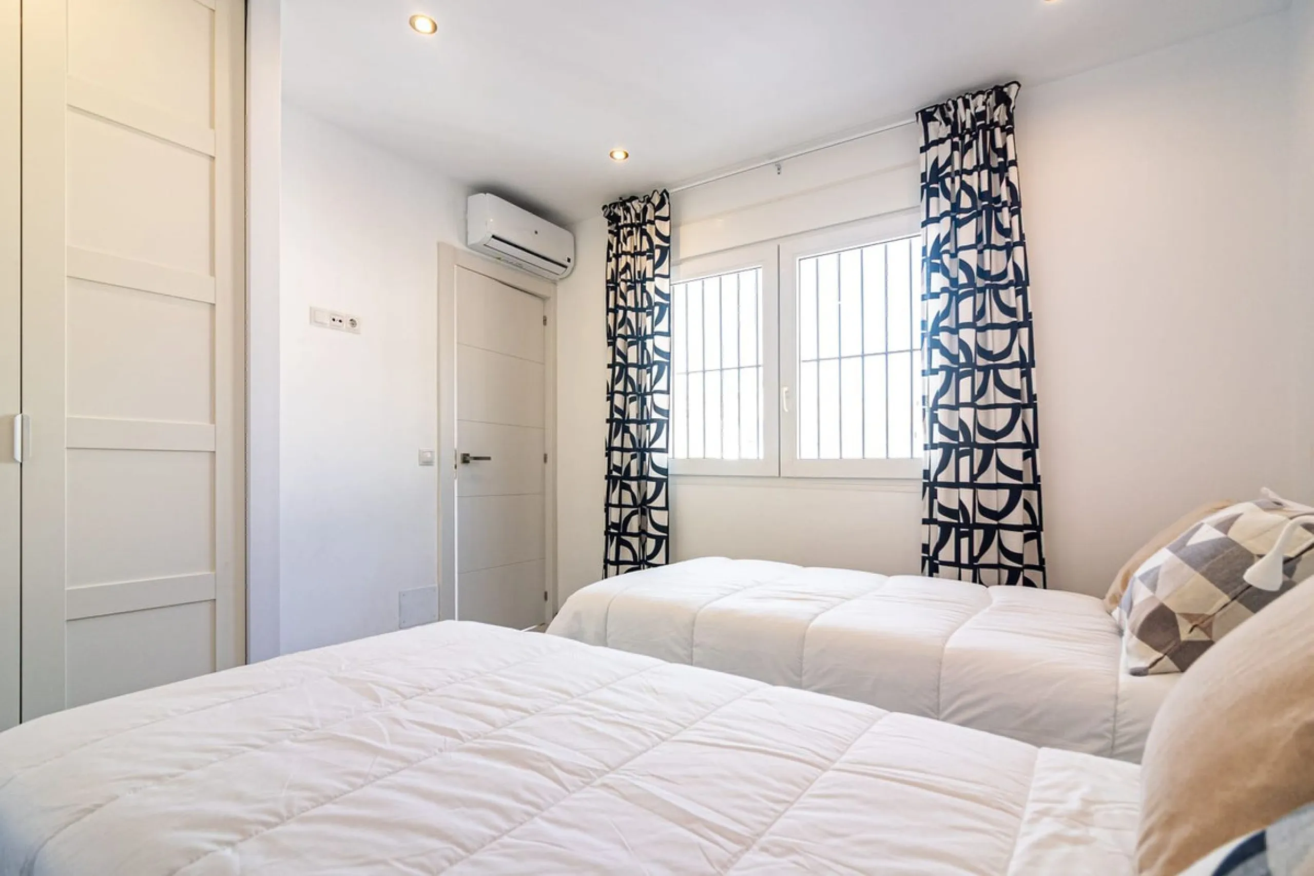 If you like to live right next to the beach in a quiet area of independent villas this is a perfect place for you.