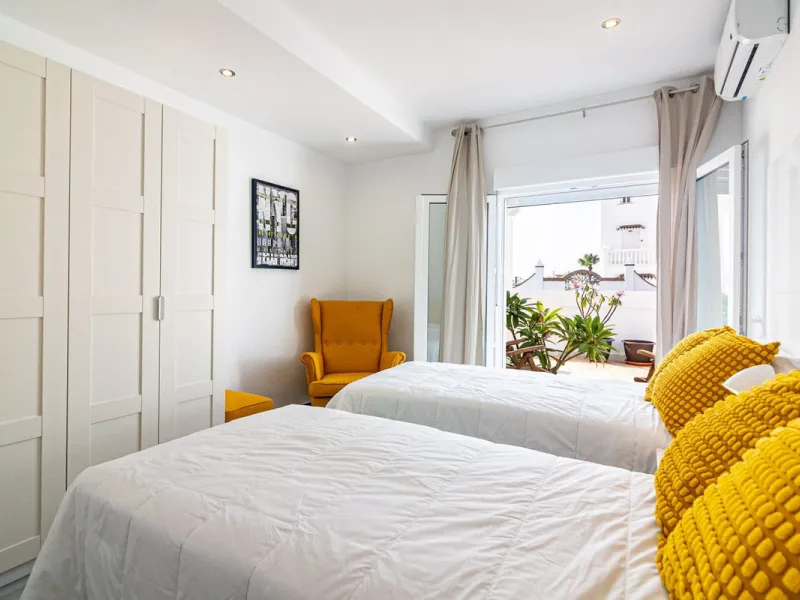 If you like to live right next to the beach in a quiet area of independent villas this is a perfect place for you.