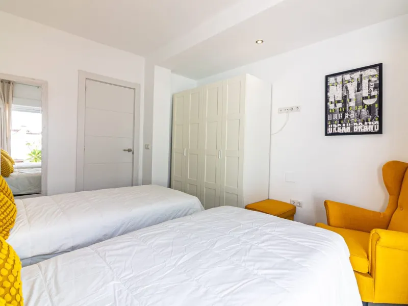 If you like to live right next to the beach in a quiet area of independent villas this is a perfect place for you.