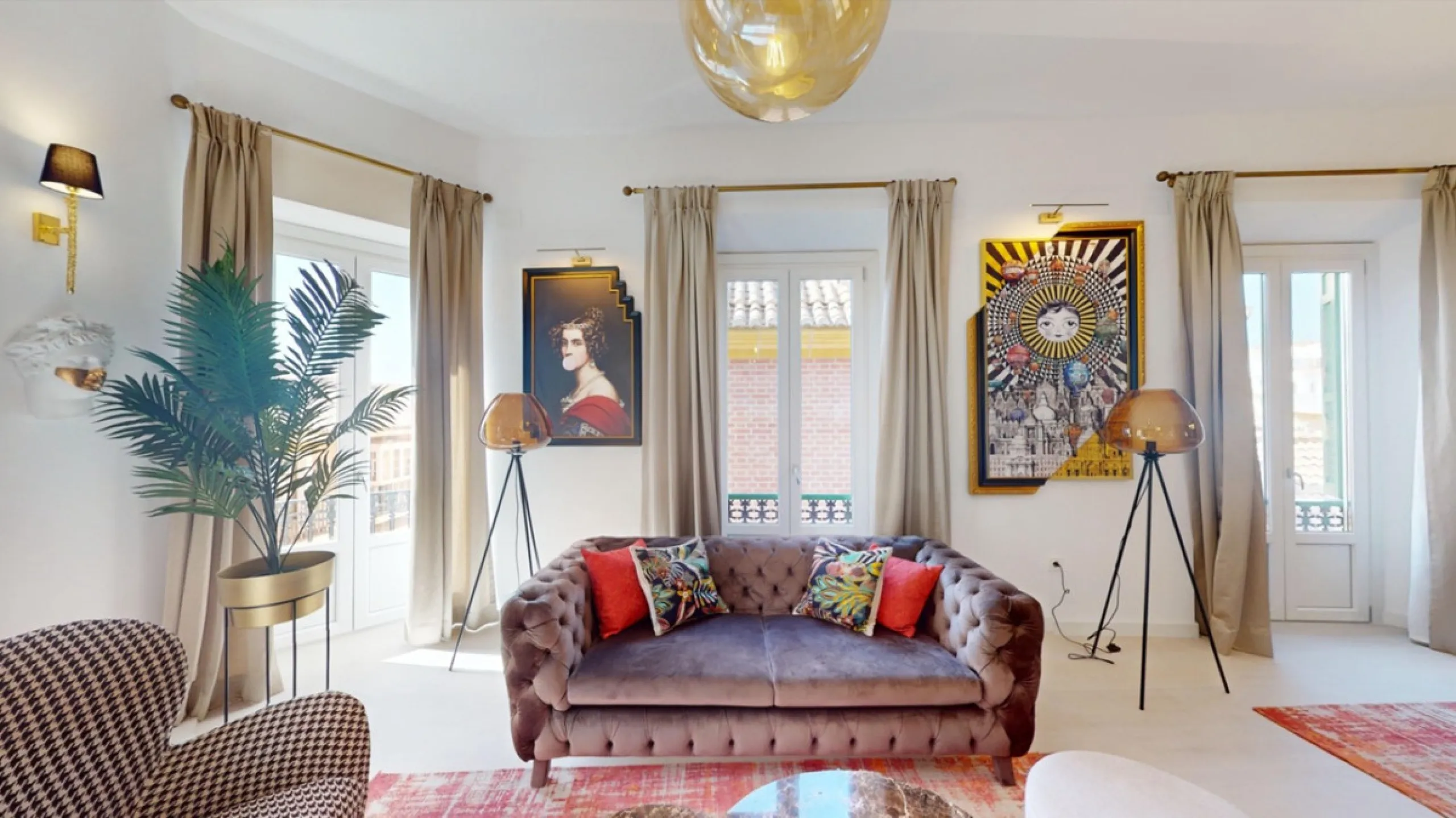 Experience this beautifully renovated top floor apartment in a stylish blend of luxury, aristocracy, and modern design. Located on the third floor (with elevator access), this south-west facing apartment is flooded with natural light and boasts high ceili