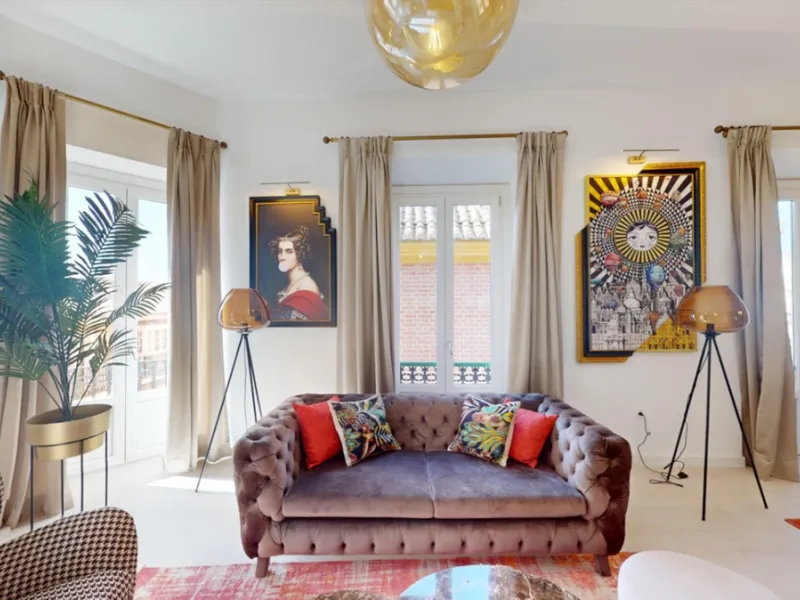 Experience this beautifully renovated top floor apartment in a stylish blend of luxury, aristocracy, and modern design. Located on the third floor (with elevator access), this south-west facing apartment is flooded with natural light and boasts high ceili