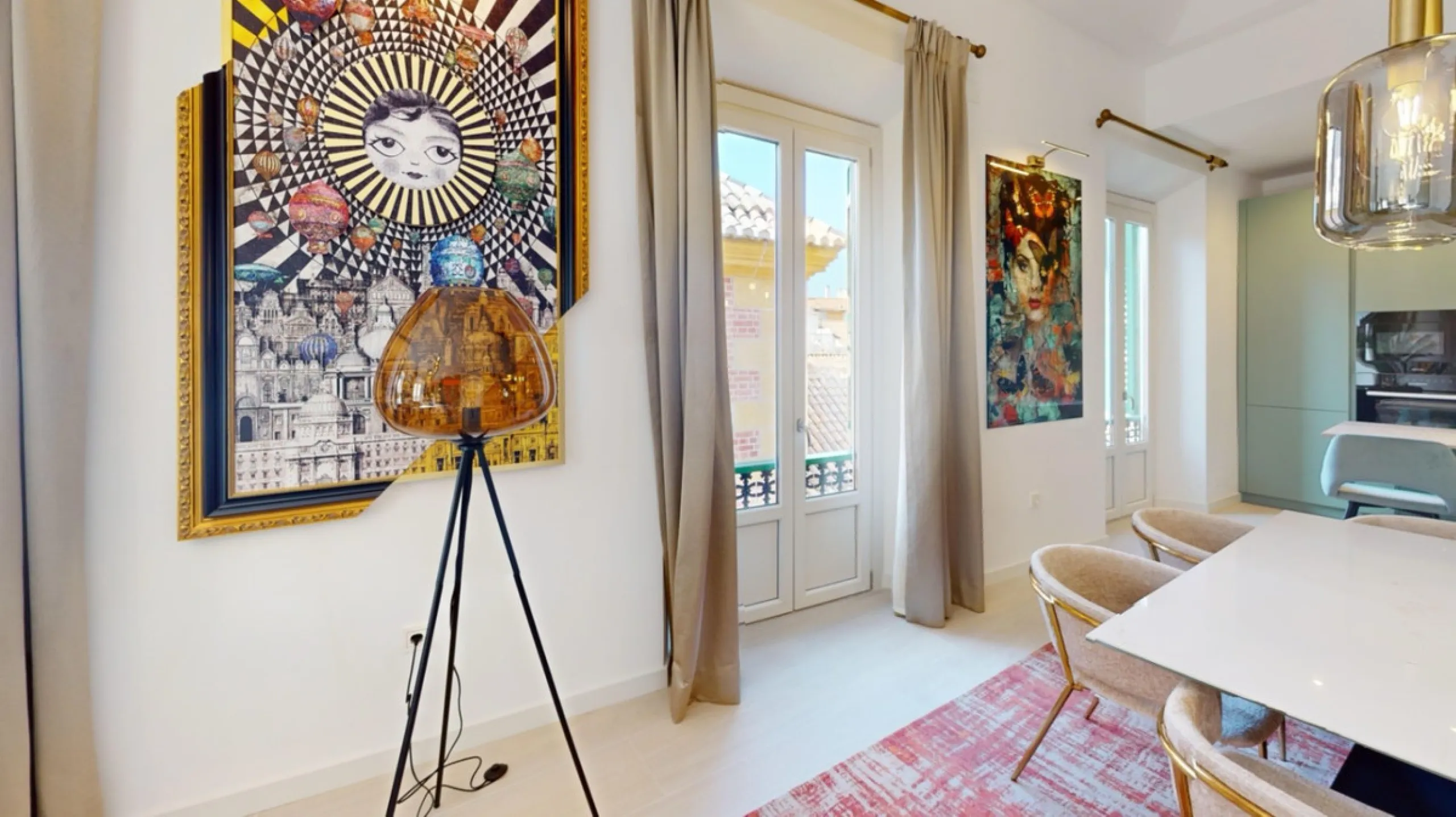 Experience this beautifully renovated top floor apartment in a stylish blend of luxury, aristocracy, and modern design. Located on the third floor (with elevator access), this south-west facing apartment is flooded with natural light and boasts high ceili