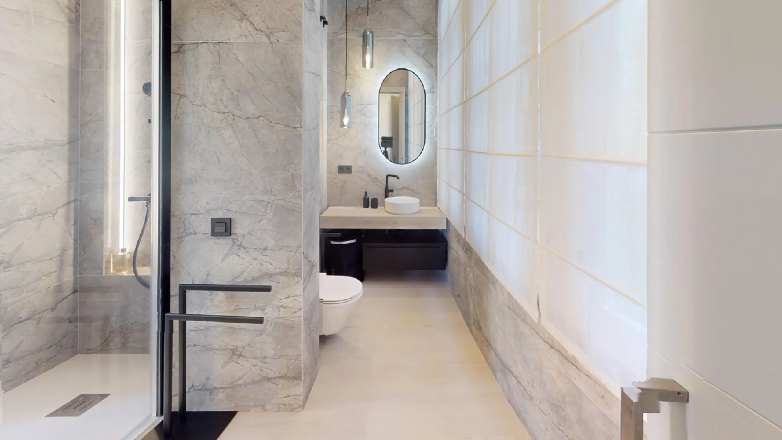 Experience this beautifully renovated top floor apartment in a stylish blend of luxury, aristocracy, and modern design. Located on the third floor (with elevator access), this south-west facing apartment is flooded with natural light and boasts high ceili