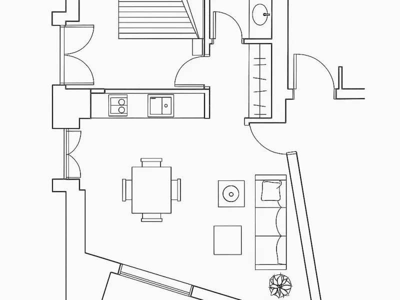 Apartment - Ground Floor Apartment в продаже в Málaga, Málaga. В доме 1 спален и 1 ванных комнат. Площадь дома 58 м²
