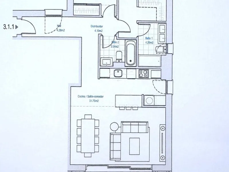 This is a Resale unit of a new development.