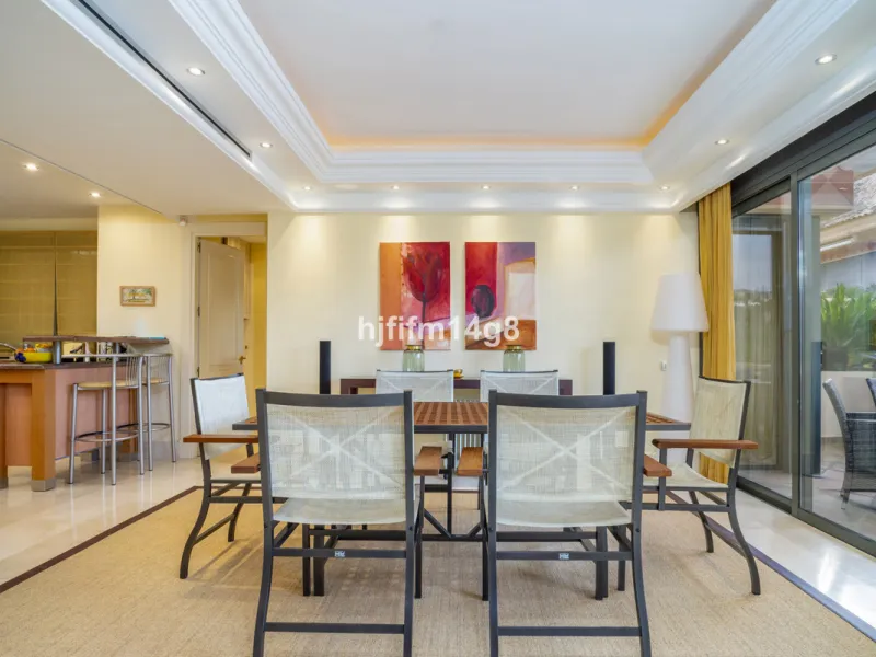 This elegant two-bedroom duplex penthouse for sale in Lorcrigolf offers a unique opportunity to enjoy refined living in one of Nueva Andalucía's most sought-after residential areas. Originally designed as a three-bedroom property, it can easily be reconve
