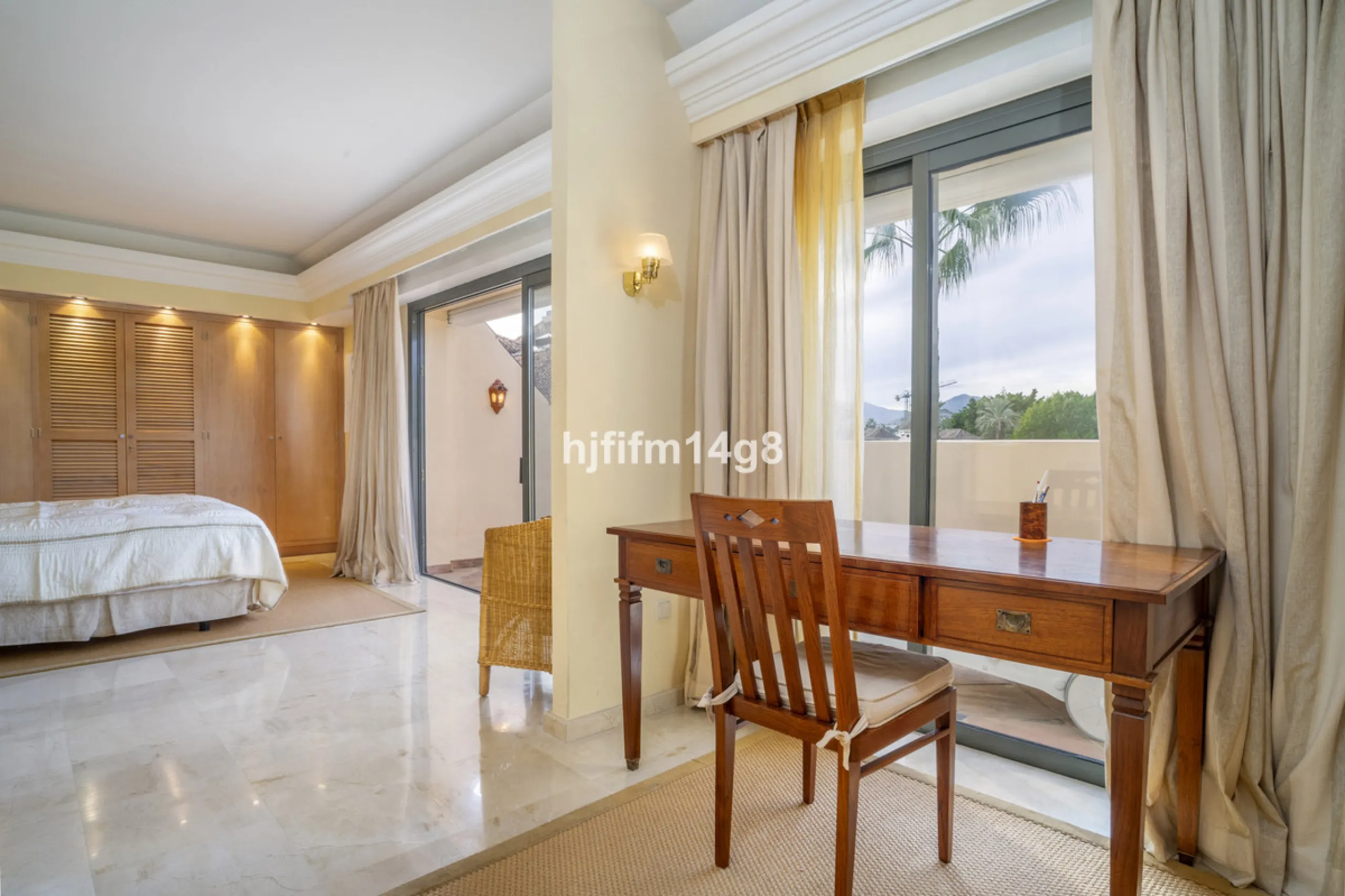 This elegant two-bedroom duplex penthouse for sale in Lorcrigolf offers a unique opportunity to enjoy refined living in one of Nueva Andalucía's most sought-after residential areas. Originally designed as a three-bedroom property, it can easily be reconve