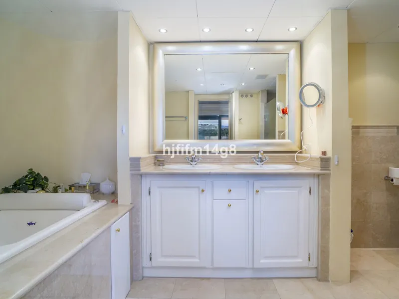 This elegant two-bedroom duplex penthouse for sale in Lorcrigolf offers a unique opportunity to enjoy refined living in one of Nueva Andalucía's most sought-after residential areas. Originally designed as a three-bedroom property, it can easily be reconve