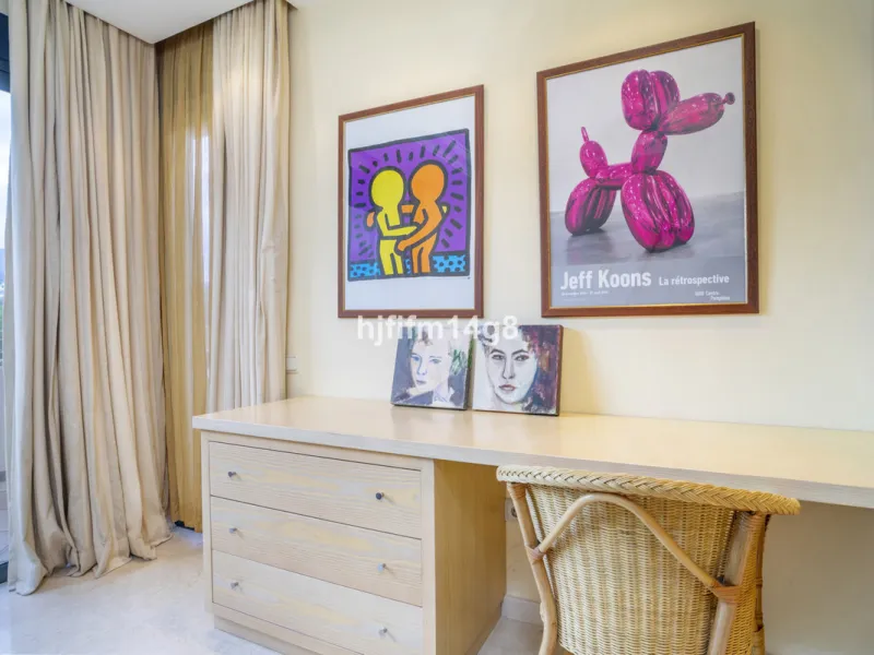 This elegant two-bedroom duplex penthouse for sale in Lorcrigolf offers a unique opportunity to enjoy refined living in one of Nueva Andalucía's most sought-after residential areas. Originally designed as a three-bedroom property, it can easily be reconve