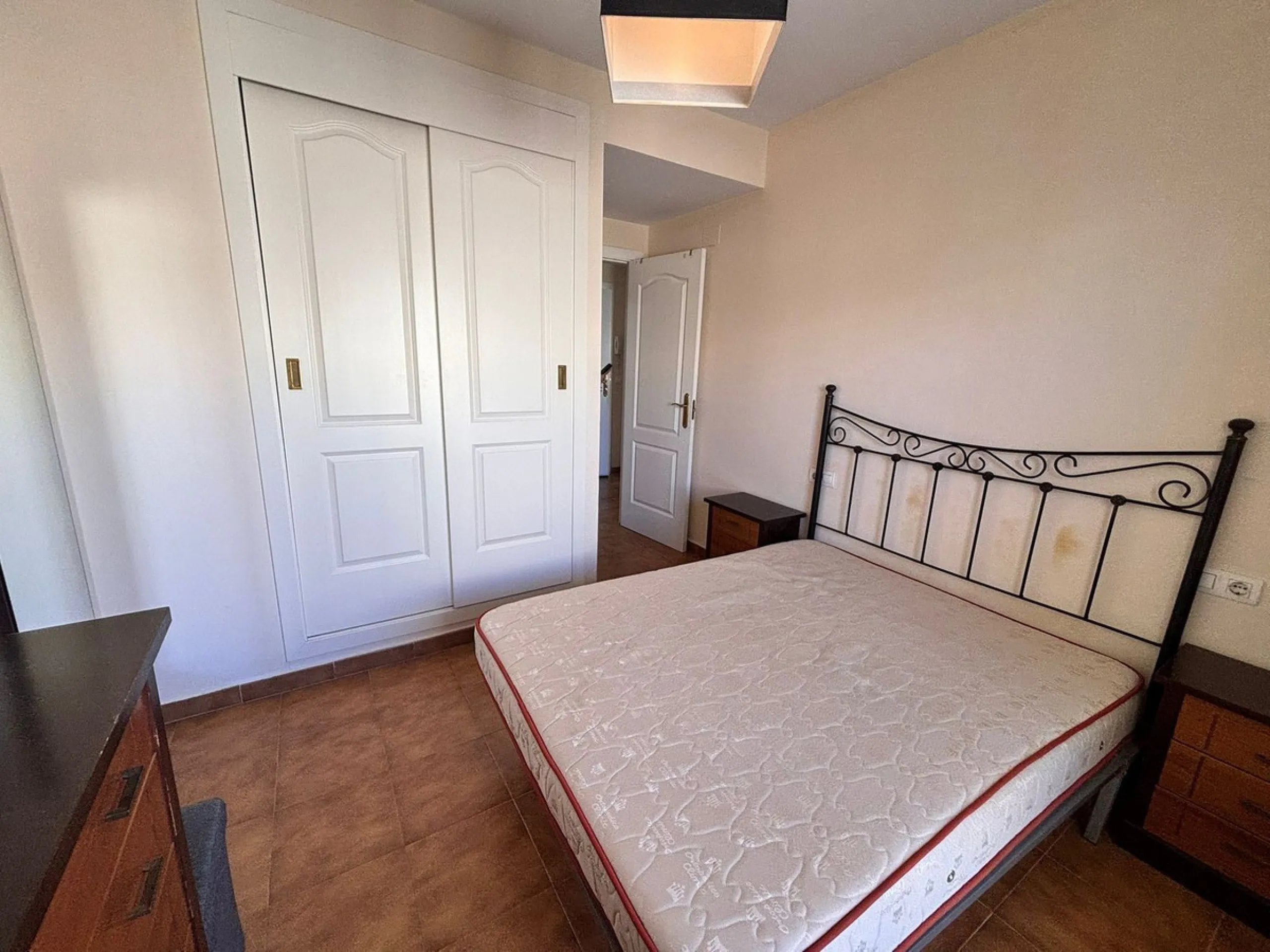 Bright Apartment with Terrace, Heated Pool and Garage in a Private Residential Complex