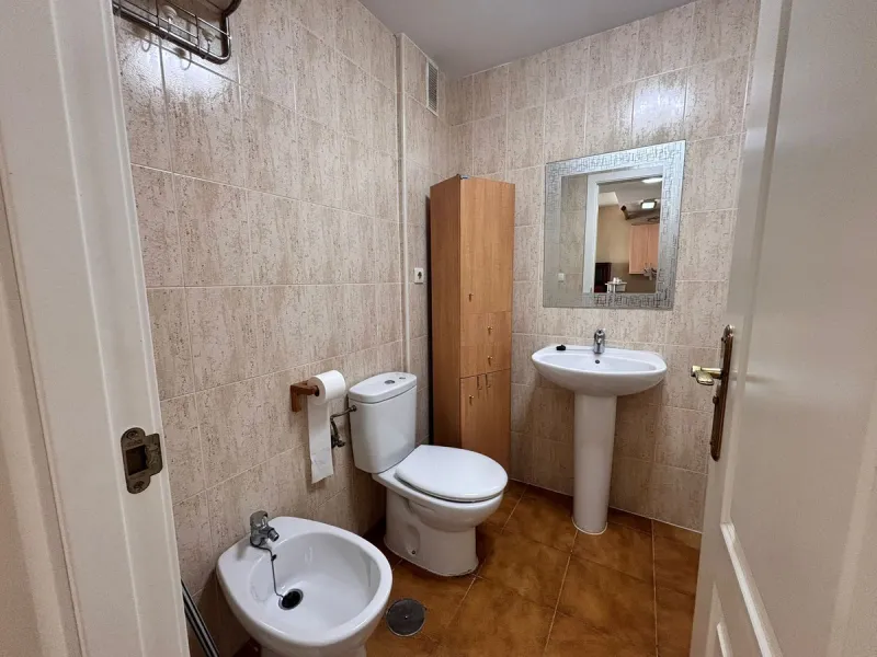 Bright Apartment with Terrace, Heated Pool and Garage in a Private Residential Complex
