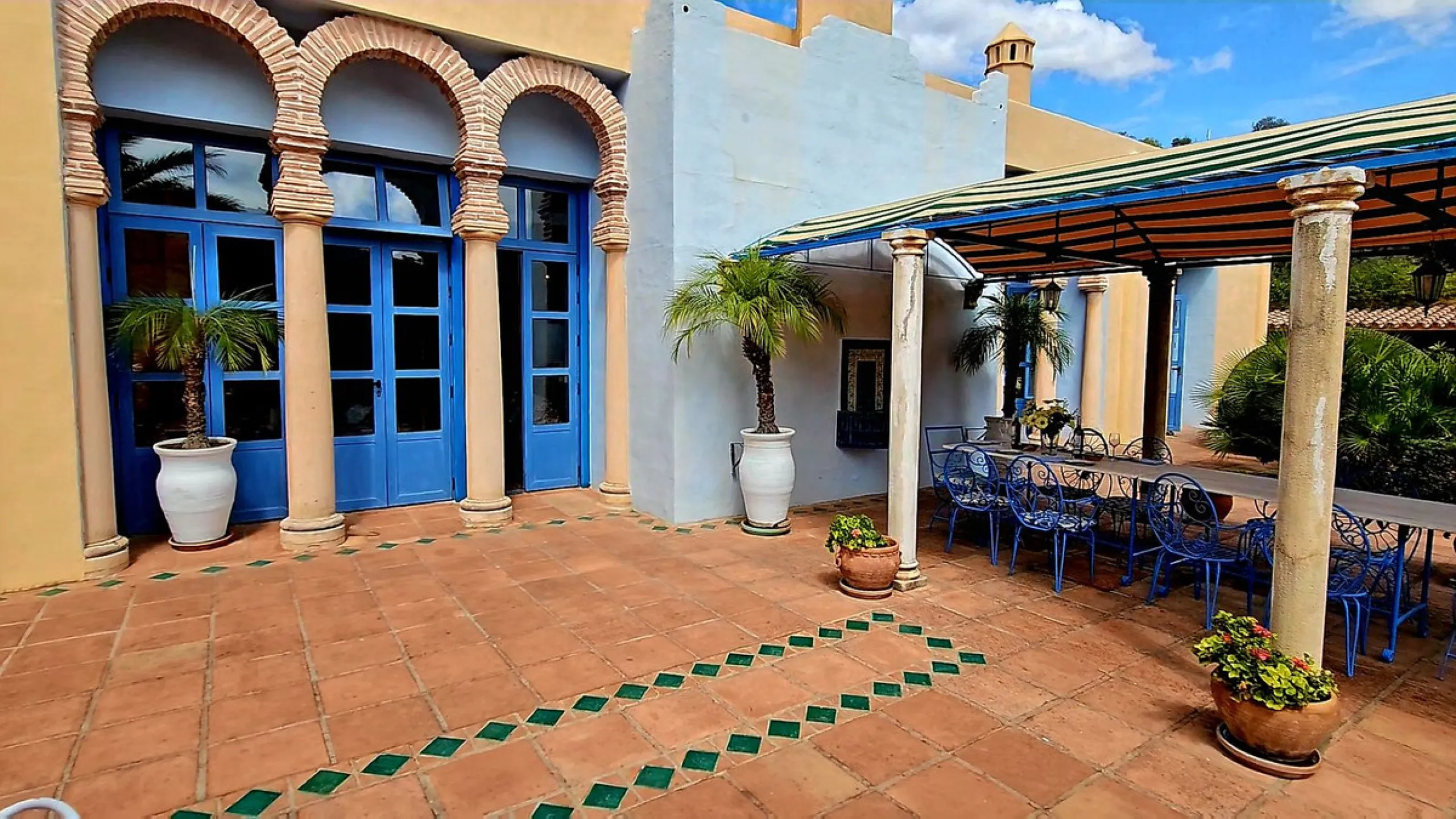 Amidst the captivating landscapes of Andalusia, Southern Spain, this charming country villa draws inspiration from traditional Andalusian architecture. Situated near the picturesque village of Gaucin, this exceptional property offers a unique blend of tra