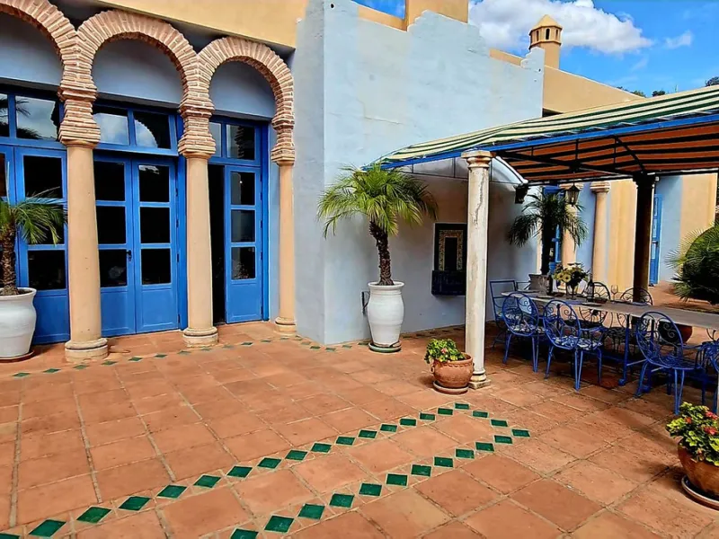 Amidst the captivating landscapes of Andalusia, Southern Spain, this charming country villa draws inspiration from traditional Andalusian architecture. Situated near the picturesque village of Gaucin, this exceptional property offers a unique blend of tra