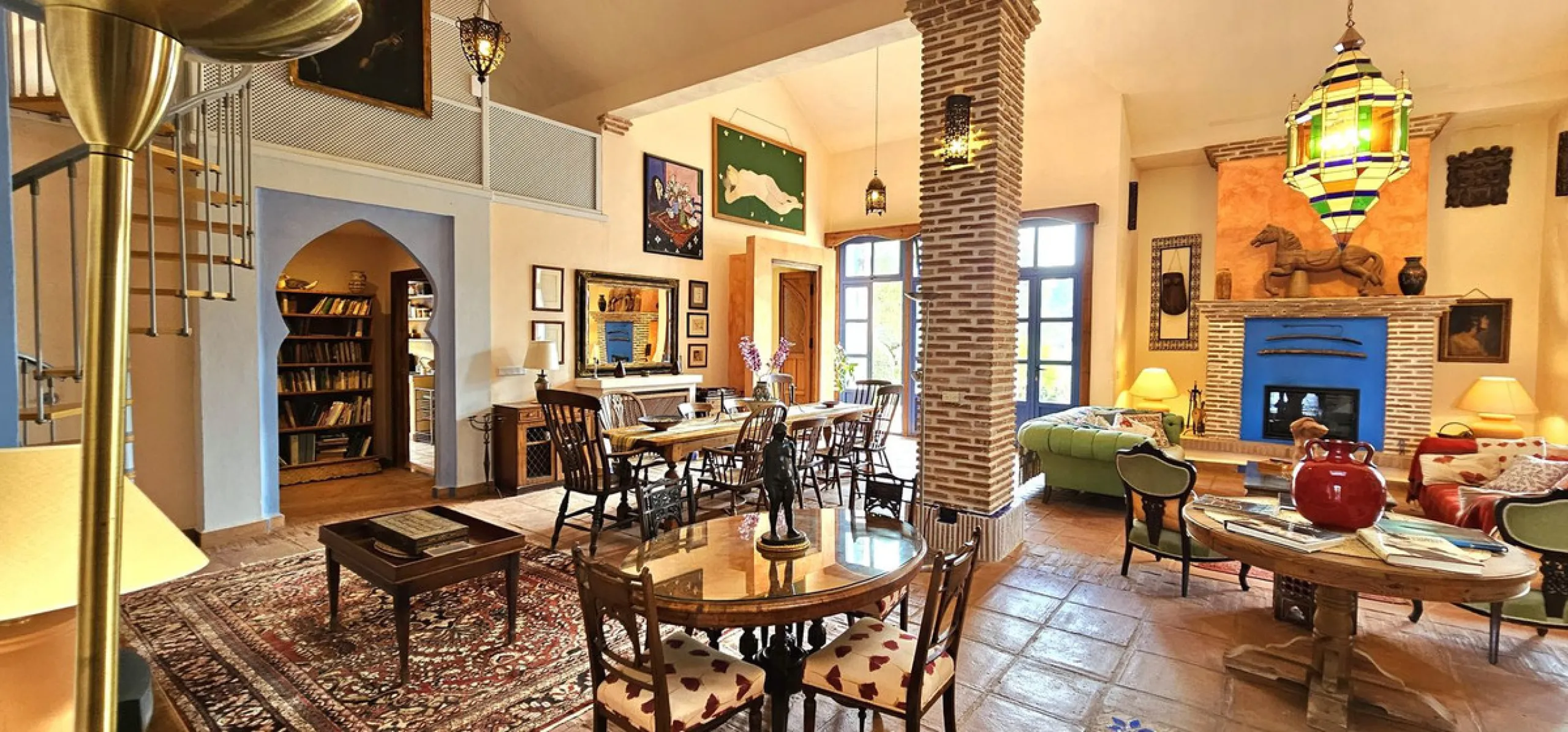 Amidst the captivating landscapes of Andalusia, Southern Spain, this charming country villa draws inspiration from traditional Andalusian architecture. Situated near the picturesque village of Gaucin, this exceptional property offers a unique blend of tra