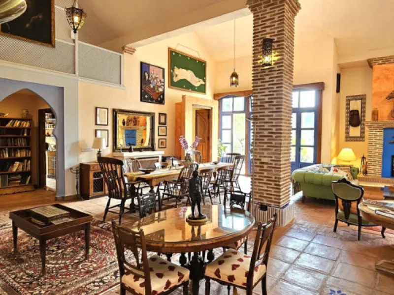 Amidst the captivating landscapes of Andalusia, Southern Spain, this charming country villa draws inspiration from traditional Andalusian architecture. Situated near the picturesque village of Gaucin, this exceptional property offers a unique blend of tra