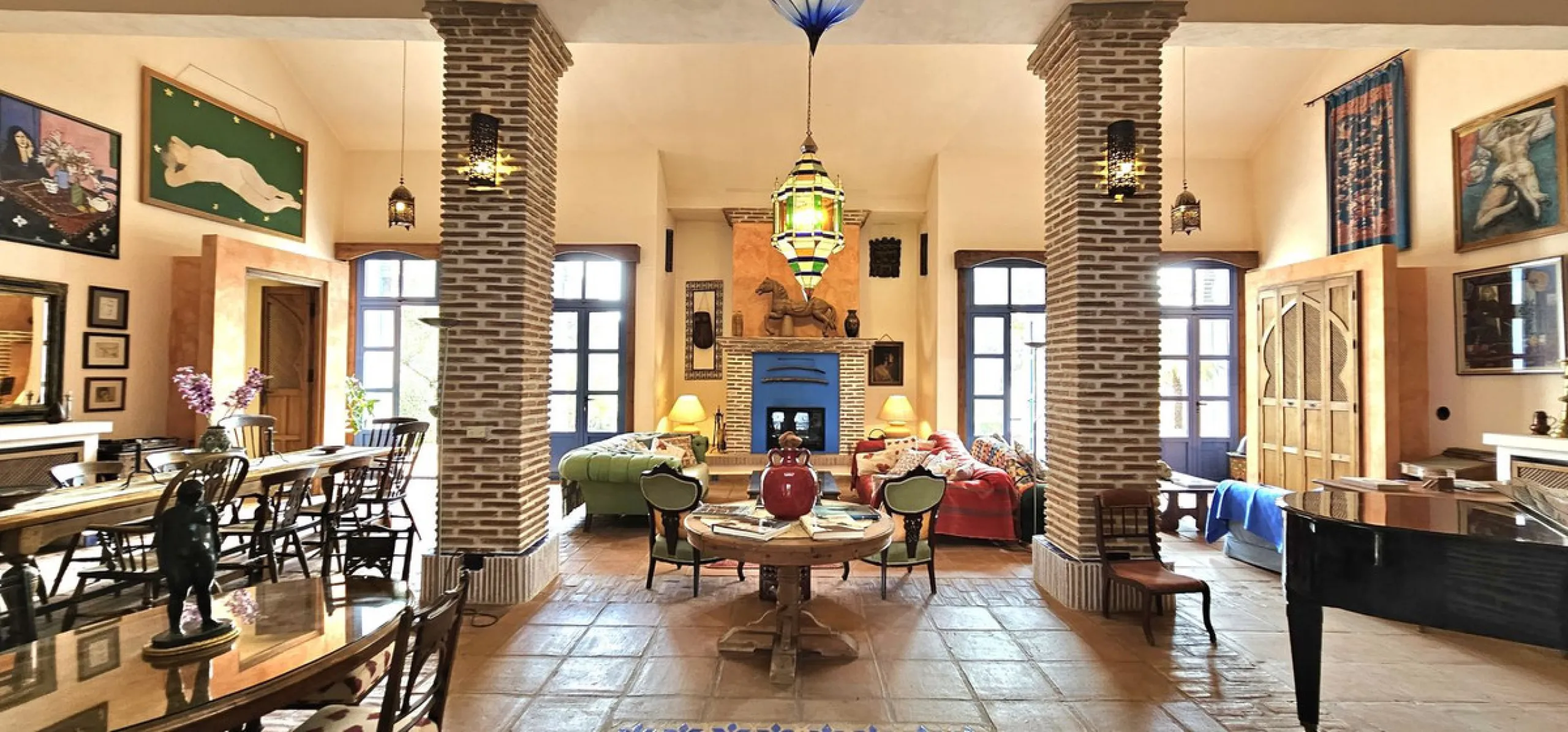 Amidst the captivating landscapes of Andalusia, Southern Spain, this charming country villa draws inspiration from traditional Andalusian architecture. Situated near the picturesque village of Gaucin, this exceptional property offers a unique blend of tra
