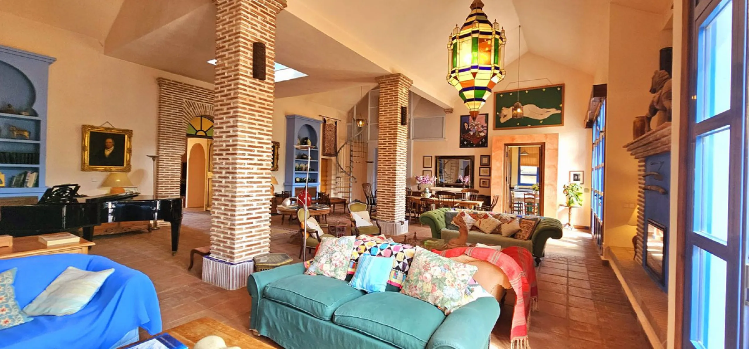Amidst the captivating landscapes of Andalusia, Southern Spain, this charming country villa draws inspiration from traditional Andalusian architecture. Situated near the picturesque village of Gaucin, this exceptional property offers a unique blend of tra