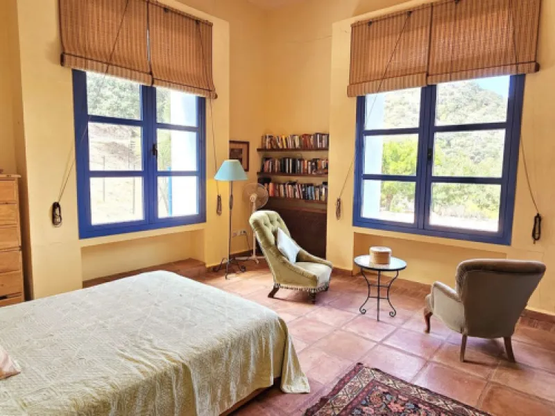 Amidst the captivating landscapes of Andalusia, Southern Spain, this charming country villa draws inspiration from traditional Andalusian architecture. Situated near the picturesque village of Gaucin, this exceptional property offers a unique blend of tra
