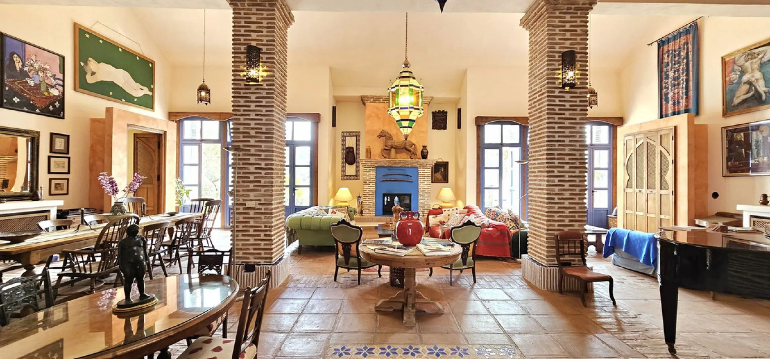 Amidst the captivating landscapes of Andalusia, Southern Spain, this charming country villa draws inspiration from traditional Andalusian architecture. Situated near the picturesque village of Gaucin, this exceptional property offers a unique blend of tra