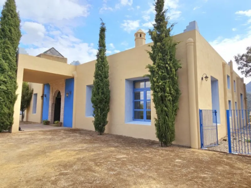 Amidst the captivating landscapes of Andalusia, Southern Spain, this charming country villa draws inspiration from traditional Andalusian architecture. Situated near the picturesque village of Gaucin, this exceptional property offers a unique blend of tra